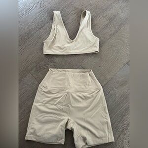 Set Active Tan Sportbody Set